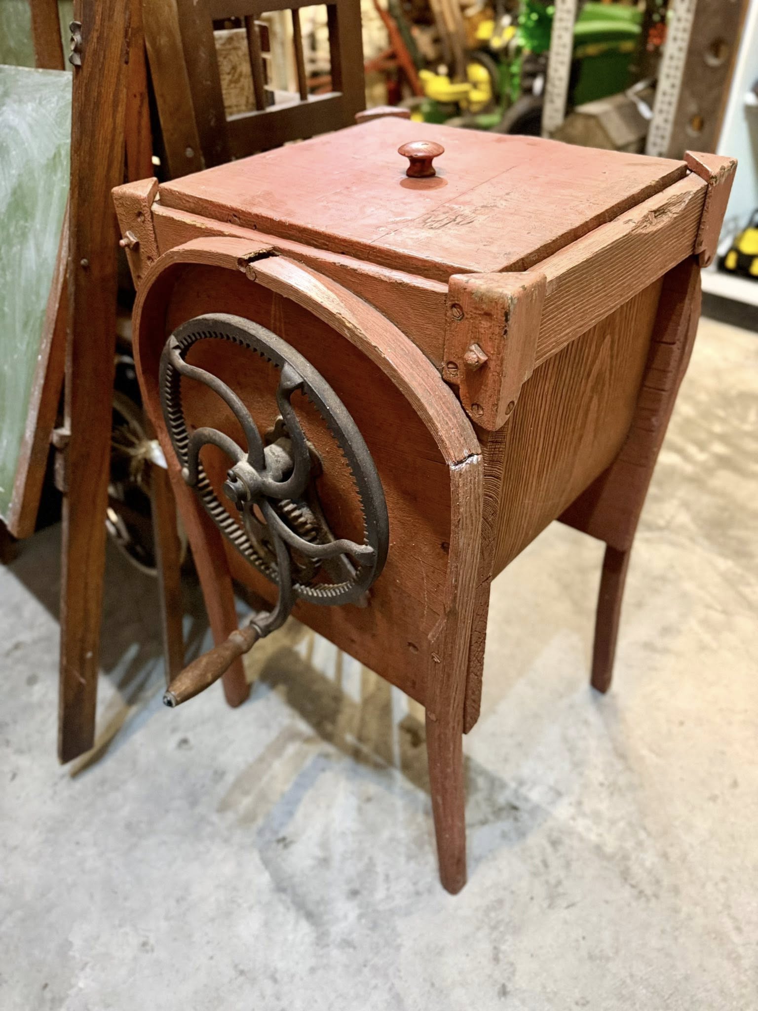 Vintage Ice Cream Churn